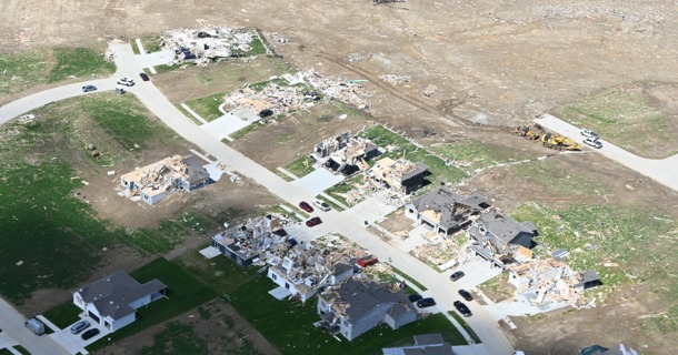 Storm Damage Near Elkhorn