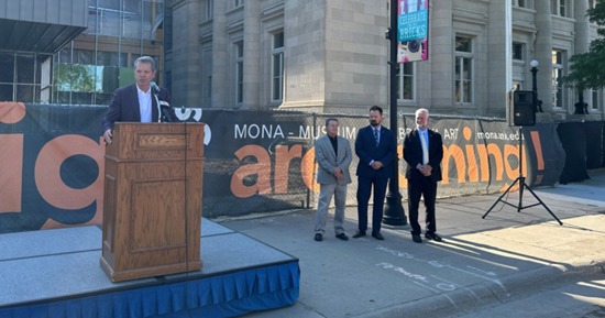 Gov. Pillen Announces Additional State Funding for Museum of Nebraska Art’s Renovation and Expansion