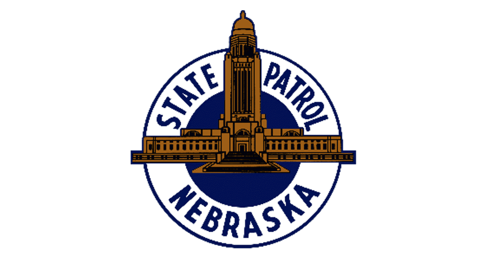 Nebraska State Patrol logo.