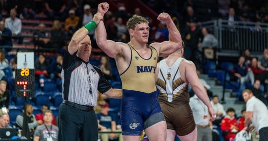 Grady Griess Navy Wrestling 