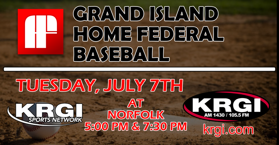 2026-07-07T16:45|Norfolk Legion  Vs Grand Island Legion|Legion Baseball|KRGI-AM