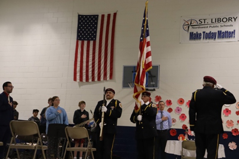 St. Libory Honors Veterans With Friday Morning School Program