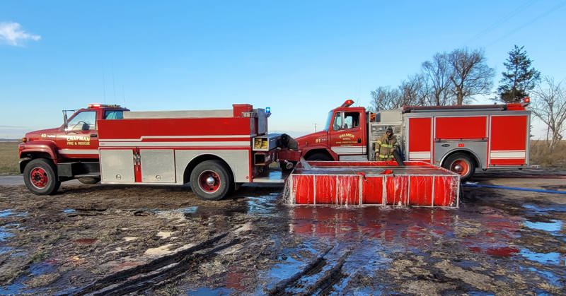 Merrick County Structure Fire On 3rd Road